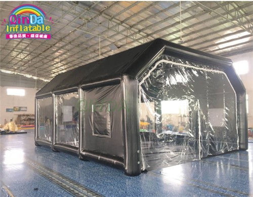 Air Tight PVC Inflatable Car Painting Spray Booth Garage Tent