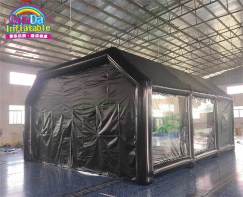 Air Tight PVC Inflatable Car Painting Spray Booth Garage Tent