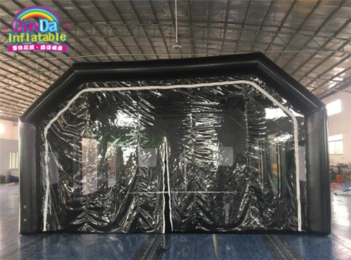 Air Tight PVC Inflatable Car Painting Spray Booth Garage Tent