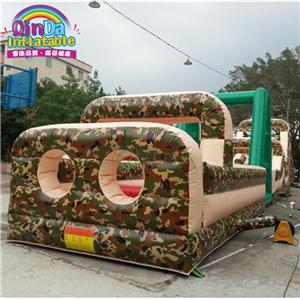 Best pvc giant land adult inflatable obstacle course for sale