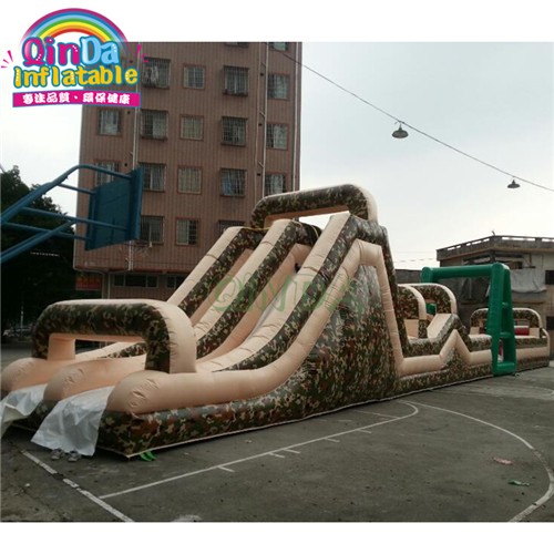 Best pvc giant land adult inflatable obstacle course for sale