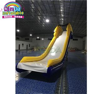 Boat use inflatable floating water park slide yacht slides