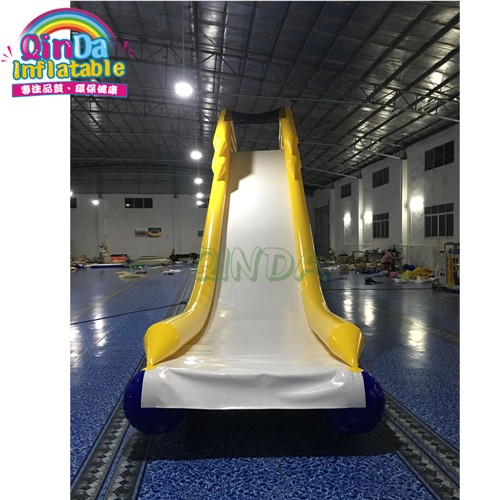 Boat use inflatable floating water park slide yacht slides