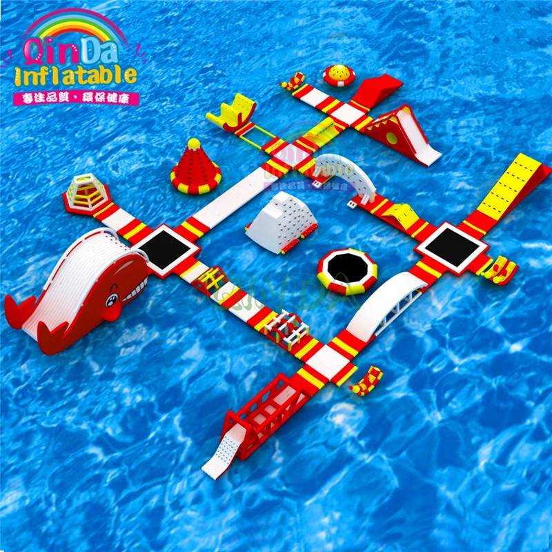 Bouncia 165 Capacity New Floating Inflatable Water Park