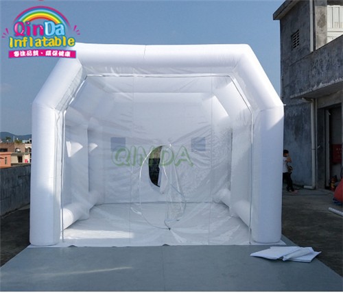 Cheap mobile inflatable spray paint booth