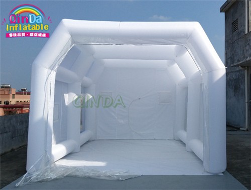 Cheap mobile inflatable spray paint booth