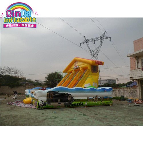 Children Inflatable Jumping Bouncy Playground For Amusement Park 