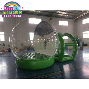 Christmas human size snow ball giant inflatable snowball inflatable snow globe