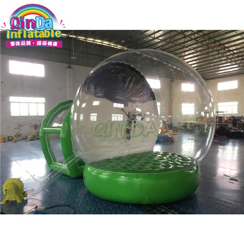 Christmas human size snow ball giant inflatable snowball inflatable snow globe