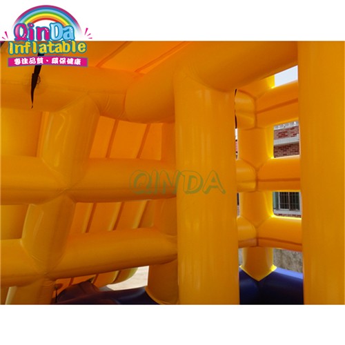 Commercial Floating inflatable water slide giant lake sea inflatable water slide for kids and adult