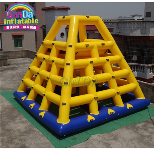 Commercial Floating inflatable water slide giant lake sea inflatable water slide for kids and adult