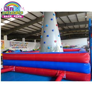 Custom inflatable climbing wall amusement park equipment inflatable climbing tower