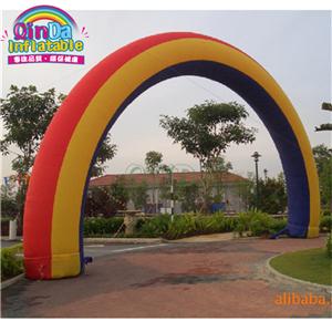 Custom inflatables manufacturer inflatable rainbow arch