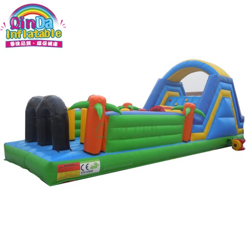 Customized Large Inflatable Obstacle Course Adult For Sale