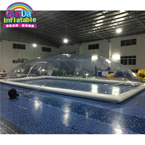 Customized Pool Cover Transparent Air Inflatable Swimming Pool Dome