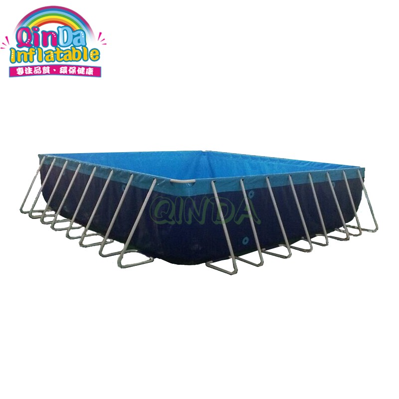 Customized Steel Structure Frame Outdoor Endless Swimming Pool For Spa