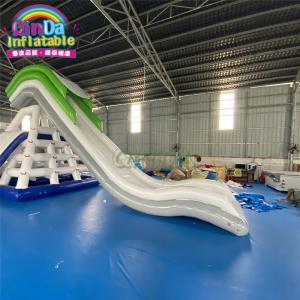 Customized inflatable yacht water slide for luxury boat party