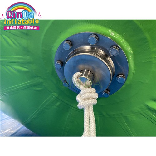 Exciting water sport game inflatable disco boat crazy spinner