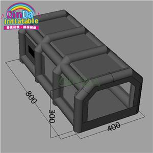 Flitters mobile small used inflatable car spray paint booth for sale