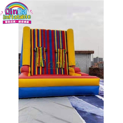 Fun adult inflatable sport games, inflatable sticky wall