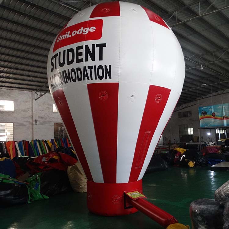 Giant Colorful Inflatable Ground balloon/Inflatable Standing Ground Ballon