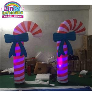 Giant Inflatable Led Pillars for advertising inflatable crutch