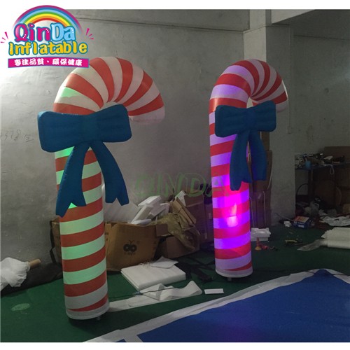 Giant Inflatable Led Pillars for advertising inflatable crutch