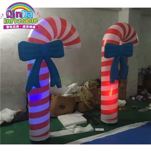 Giant Inflatable Led Pillars for advertising inflatable crutch