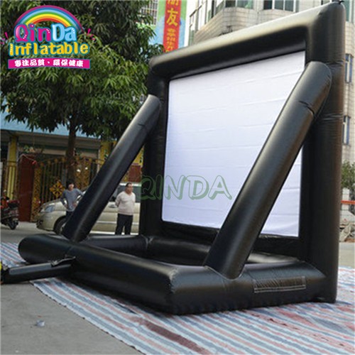 High clear movie screen inflatable screens price inflatable rear projection screen