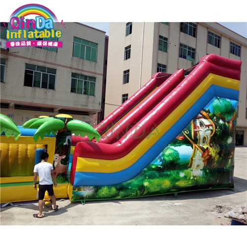 Hot selling commercial giant inflatable slide for sale