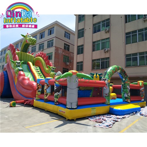 Hot selling commercial giant inflatable slide for sale