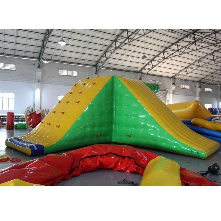 inflatable floating water game slide Inflatable Aqua Tower Inflatable Action Tower