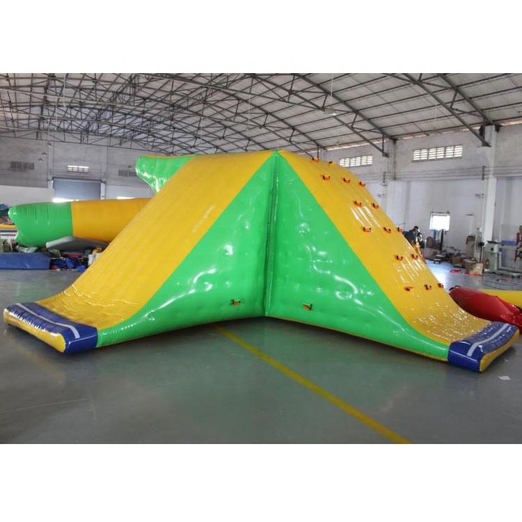 inflatable floating water game slide Inflatable Aqua Tower Inflatable Action Tower