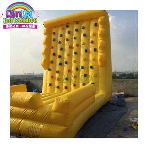 Inflatable Big Climbing Wall Sport Game Inflatable Climbing Game For Sale