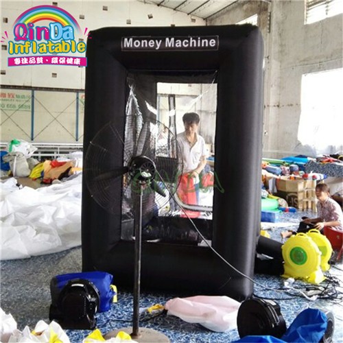 Inflatable Cash Grabber Machine Money Booth Cube for Advertising