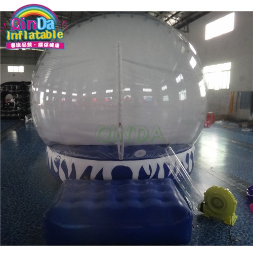 Inflatable Christmas Balls Decoration snow globe for Decoration Advertising