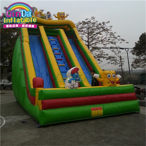 Commercial Park Amusement Bounce House Inflatable Dry Slide Park Inflatable Slides