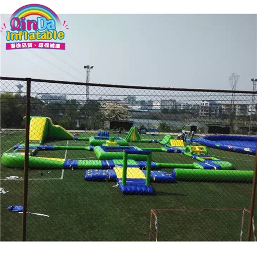 Inflatable Floating Water Park Equipment, Giant Inflatable Water Games for Adult, Harrison Inflatable Water Park