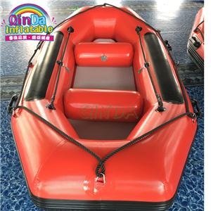 PVC Inflatable Rowing Boat Fishing Kayak Canoe Drifting Raft Boat