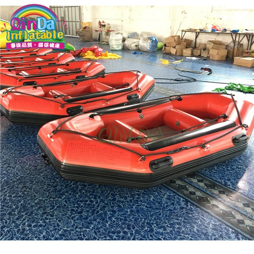 PVC Inflatable Rowing Boat Fishing Kayak Canoe Drifting Raft Boat