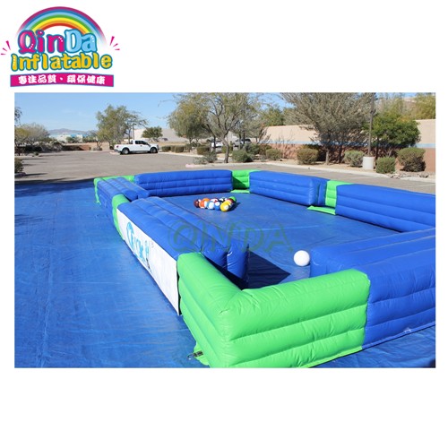 Inflatable Football Snooker & Billiard Tables Soccer Games 