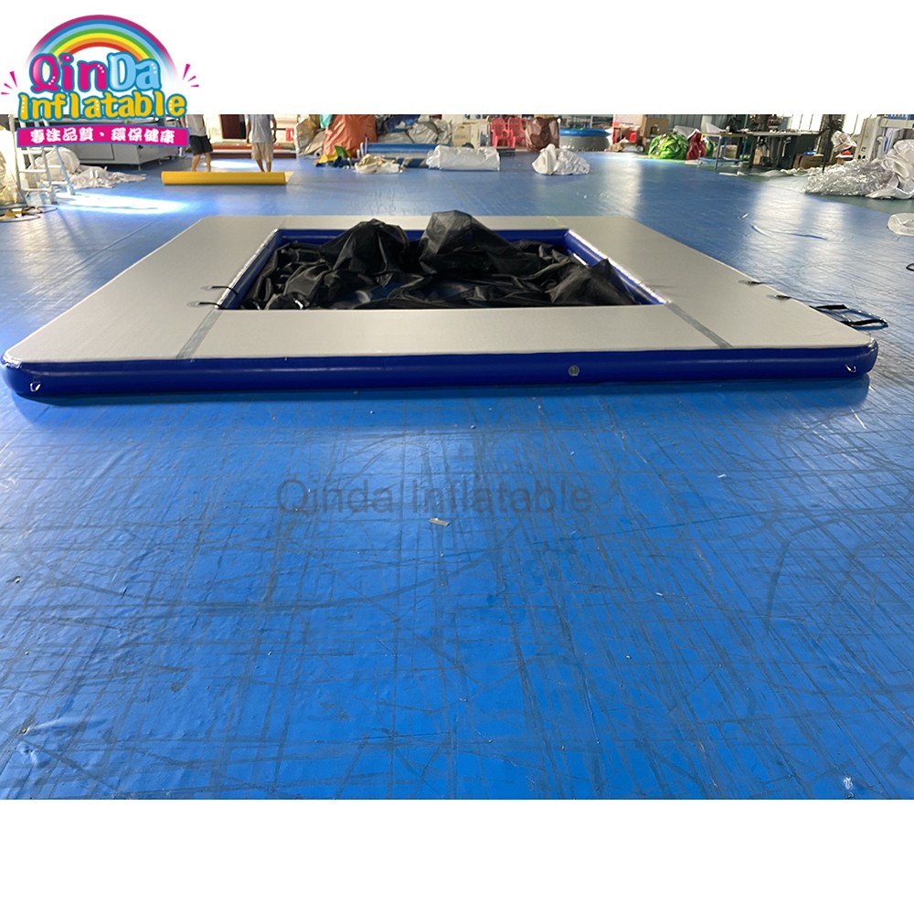 customized Inflatable Yacht Swimming ocean Pool With Net 