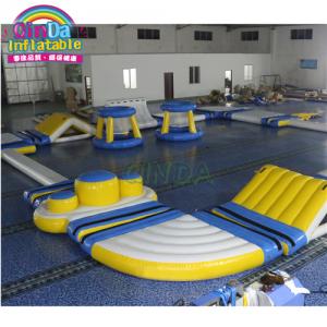 Inflatable floating water park aqua park water games sports equipment