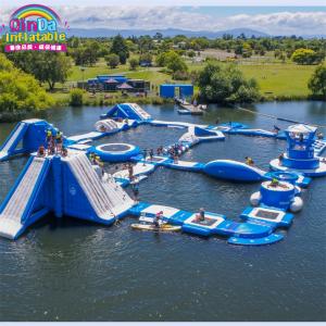 Floating Aqua Park / Water Amusement Park/ Inflatable Water Park Equipment For Adult