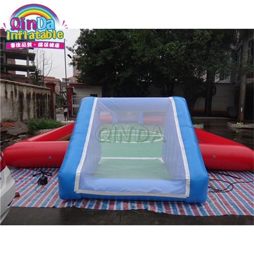 Inflatable football pitch inflatable sports games with air pump Inflatable soccer field