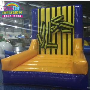 Inflatable sticky wall jumping wall Inflatable Interactive Climbing Velcro sticky wall