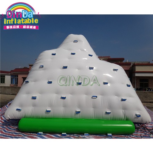 Inflatable water park iceberg water game