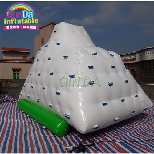 Inflatable water park iceberg water game