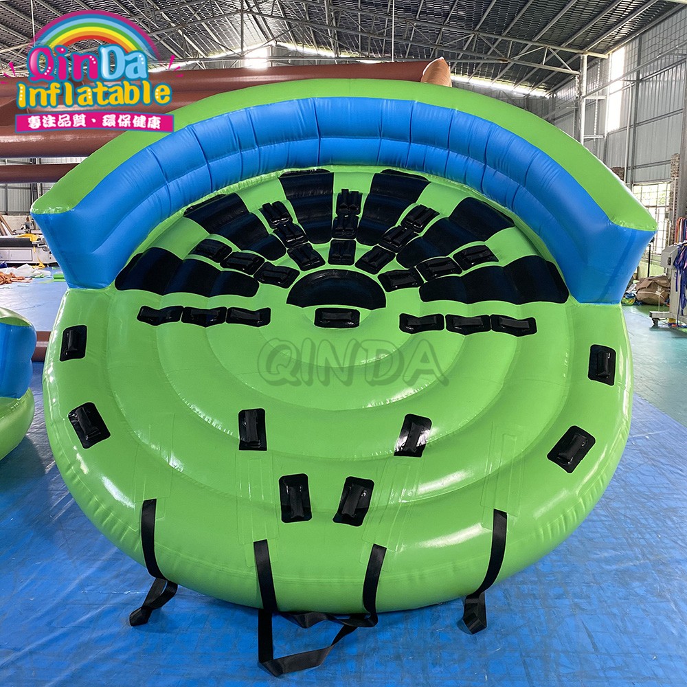 Inflatable water towable boat 3m diameter inflatable flying crazy UFO