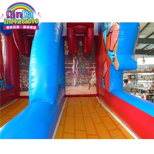 Interactive inflatable basketball game shooting game inflatable basketball hoop